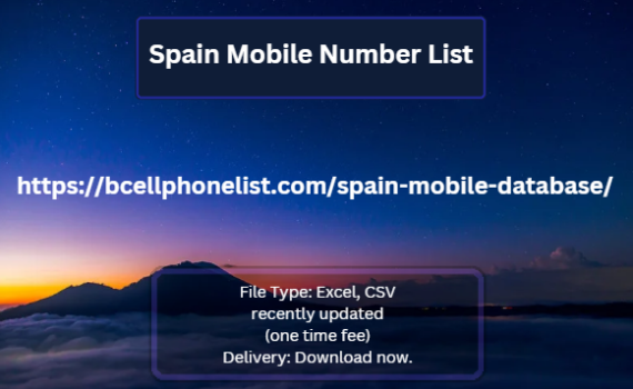 Spain Mobile Number List